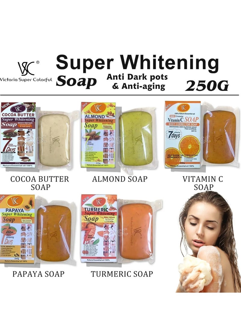 VSC صابون الجزر الفائق للتبييض 250 جرام - Image 3