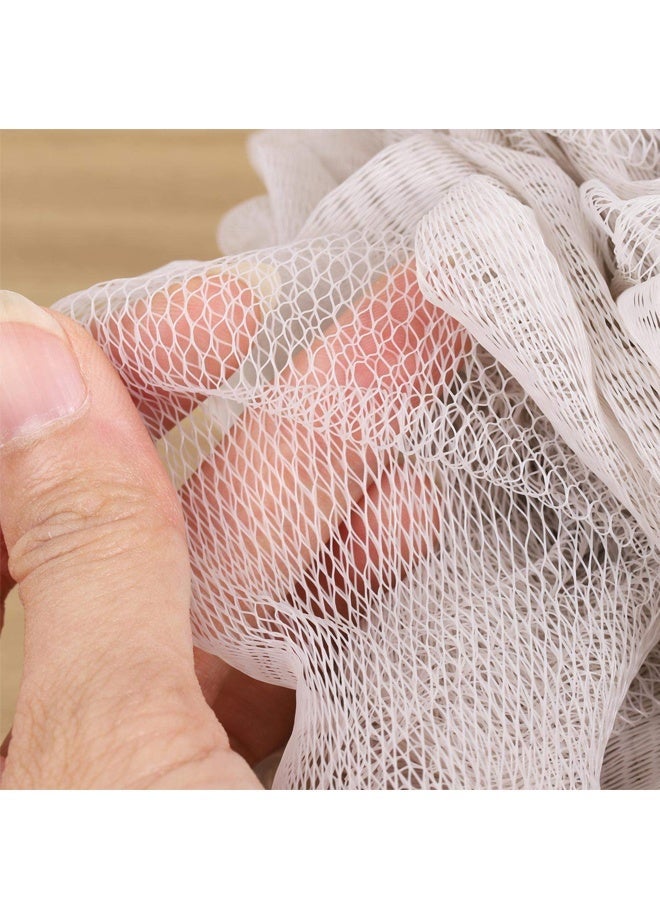 حمام اسفنجة دش ، حزمة من 4 ، Loofahs 60g شبكة بوف حمام Scrunchies غسل الجسم نفحة دش نفحة - Image 4
