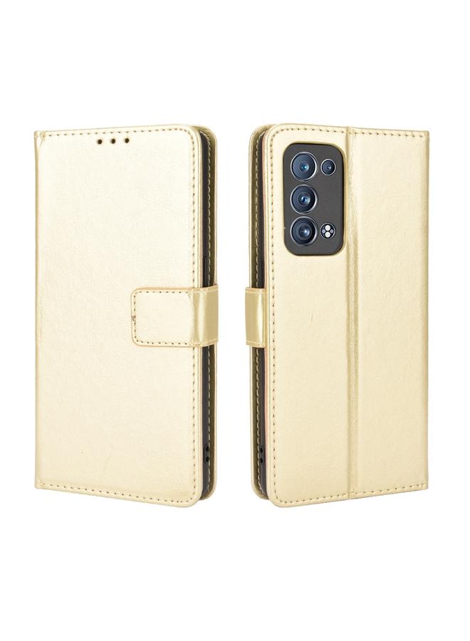 S-TOP Case For OPPO Reno6 Pro+ 5G Crazy Horse Texture Horizontal Flip Leather Case with Holder & Card Slots & Lanyard - Image 1