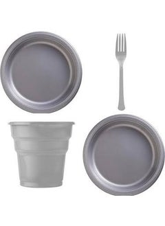 Mert Ambalaj Gray Party SET25 Lita, glass, glass 
