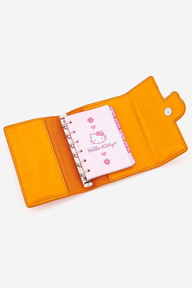 Sanrio Hello Kitty Organizer Face Wallet 16 H x 12 L cm, Orange  - Image 3