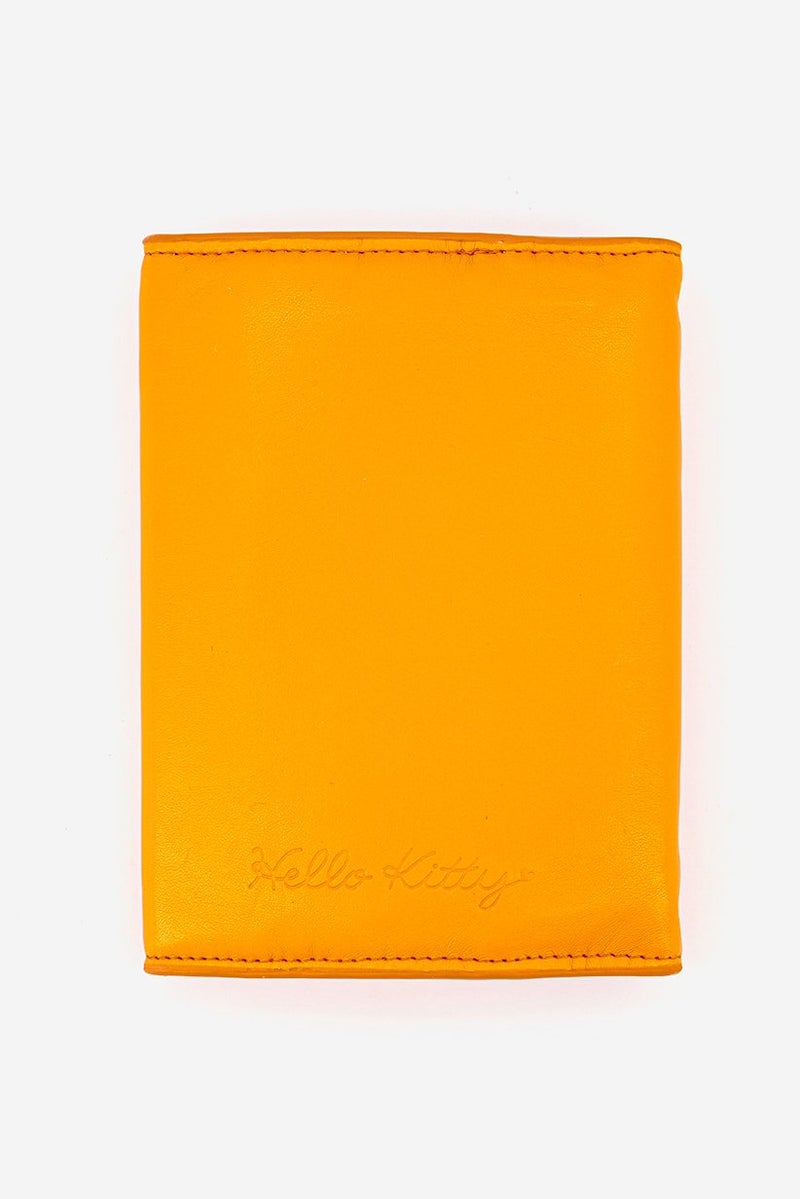 Sanrio Hello Kitty Organizer Face Wallet 16 H x 12 L cm, Orange  - Image 2