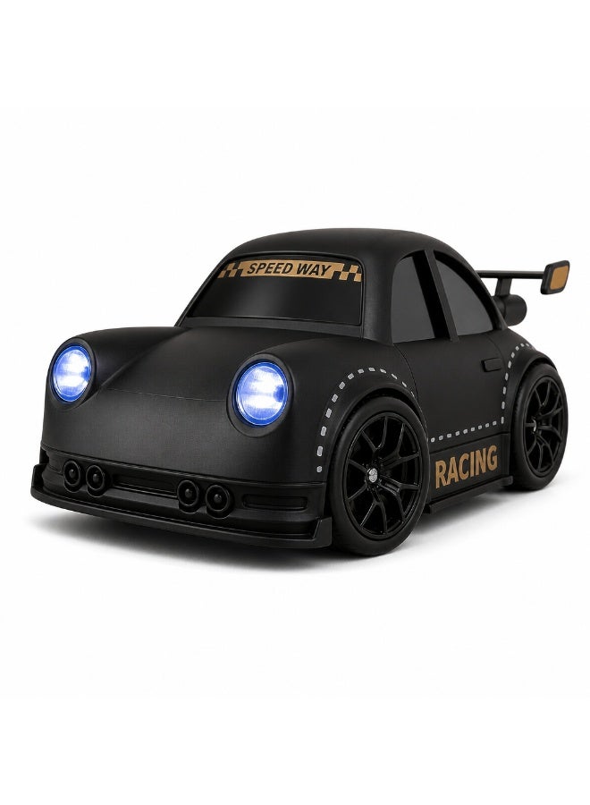Drifting RC Car 360° Rotation, 1:40 Scale LED Light & Funny Sound, Follow & Escape Mode, Auto-Demo, 4.5X Speed, Small Portable RC Toy for Kids, Adults - Image 1