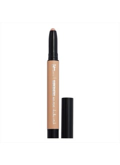 Superhero No-Tug Waterproof Eyeshadow Stick, Courageous Cream - Warm Matte Ivory - Longwear, Blendable Cream Eyeshadow with Built-In Primer - Suitable for Sensitive Eyes - 0.05 oz