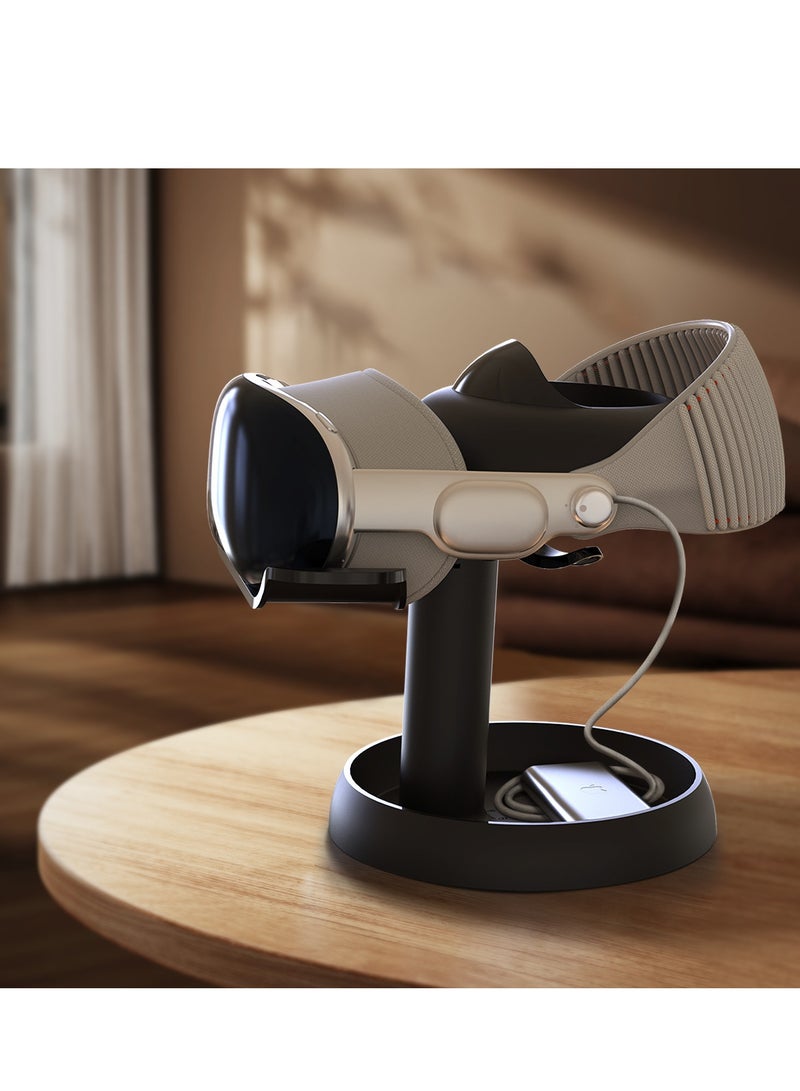general Universal VR Headset Stand Holder - Compatible with Quest 3, Quest 2, Pico 4, Vision Pro, PSVR 2, Stable Display Dock with Round Base, Easy Install, Ideal for Storage - Image 2