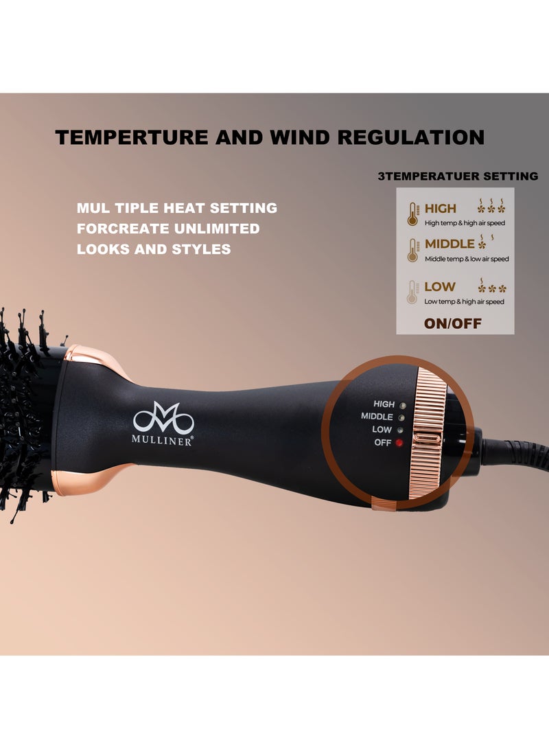MULLINER Mulliner Hair Dryer Brush and styler Volumizer ML5012  - Image 4