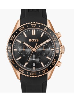BOSS BOSS Runner Men Chronograph Watch with Silicone Strap - 1514168  - Image 1