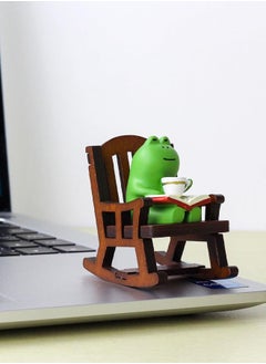 rocooart Miniature Frog Figurines Statue Desk Bedroom Decor Gifts Indoor, Cute Frog Figure Collectibles Lovers Home Decorations  - Image 5