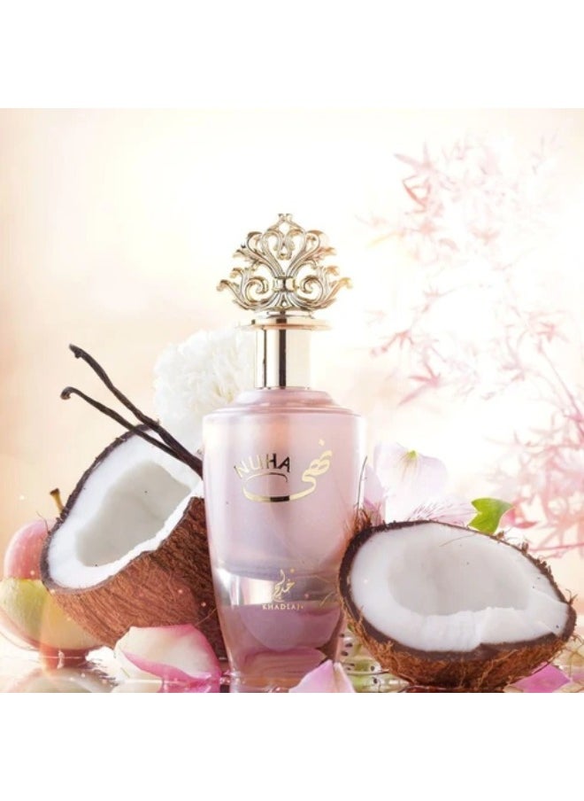 KHADLAJ Nuha Eau de Parfum for Women - 85 ml | An Enchanting Journey of Luxury and Elegance  - Image 3