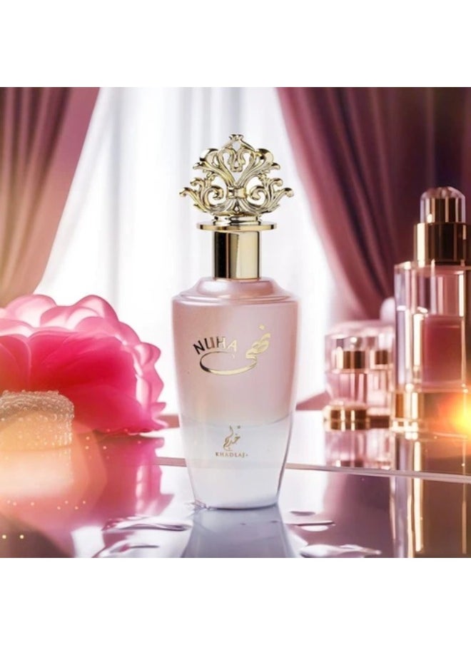 KHADLAJ Nuha Eau de Parfum for Women - 85 ml | An Enchanting Journey of Luxury and Elegance  - Image 5