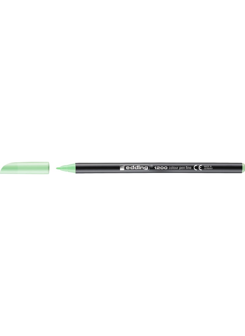 Edding 1200 قلم رسومي أخضر أبل 