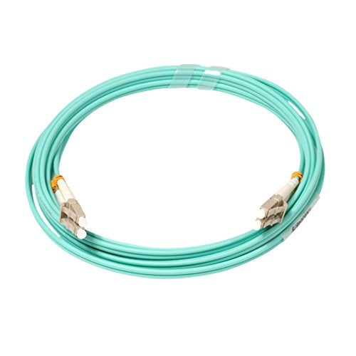 10Gtek Fiber Patch Cable - LC to LC OM3 10Gb/Gigabit Multi-Mode Jumper Duplex 50/125μm LSZH Fiber Optic Cord for SFP Transceiver, Aqua, 5-Meter(16.4ft) - Image 2