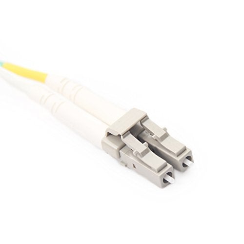 10Gtek Fiber Patch Cable - LC to LC OM3 10Gb/Gigabit Multi-Mode Jumper Duplex 50/125μm LSZH Fiber Optic Cord for SFP Transceiver, Aqua, 5-Meter(16.4ft) - Image 4