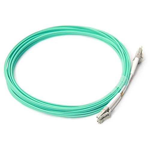 10Gtek Fiber Patch Cable - LC to LC OM3 10Gb/Gigabit Multi-Mode Jumper Duplex 50/125μm LSZH Fiber Optic Cord for SFP Transceiver, Aqua, 5-Meter(16.4ft) - Image 3