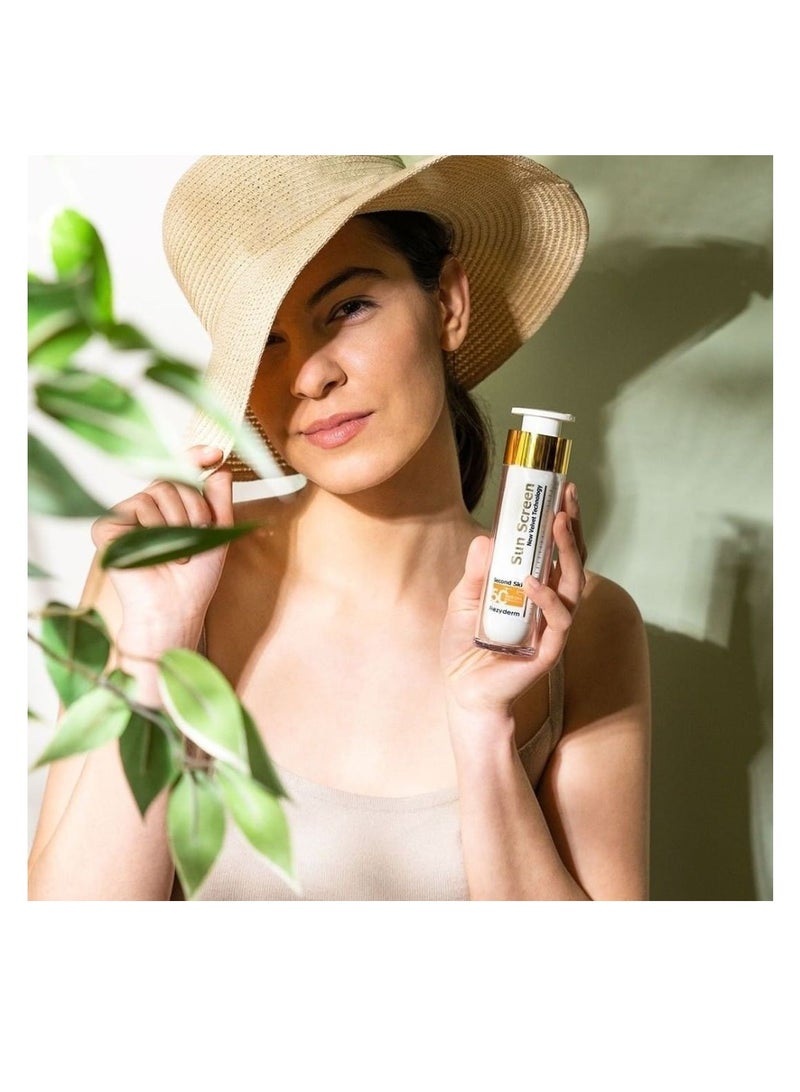 Frezyderm Sun Screen Velvet Second Skin Technology SPF50+ tinted 50ml - Image 3
