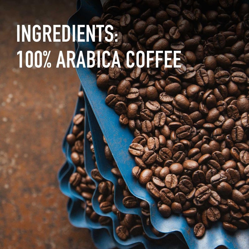 Peet's Coffee قهوة بيتس، قهوة حبوب متوسطة التحميص، قهوة أرابيكا 100% - بيغ بانغ 63 أونصة (6 أكياس من 10.5 أونصة) - Image 5