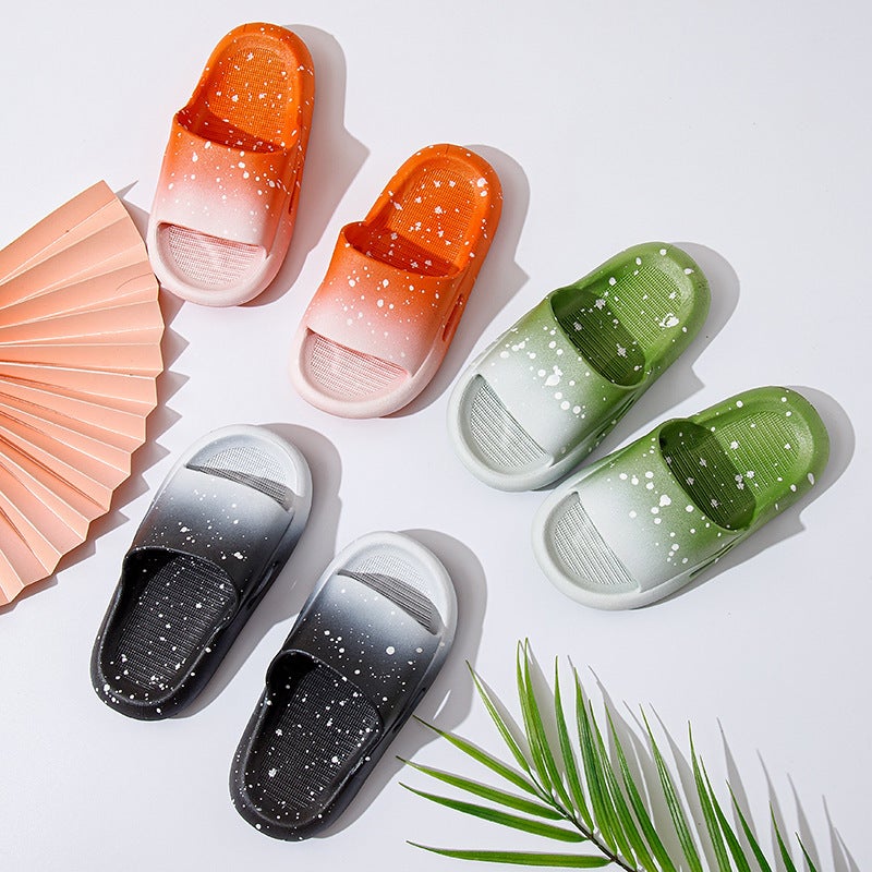Summer Gradient Children'S Slippers New Boys' And Girls' Sandals Indoor And Outdoor Home Parent-Child Slippers - Image 4
