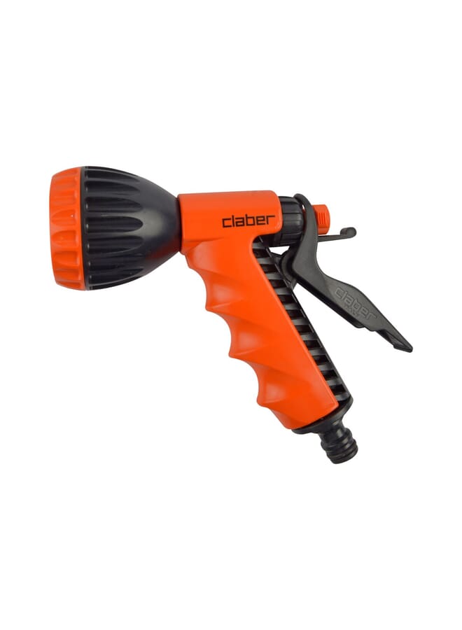 Claber Ergo Shower Spray Pistol Black Orange