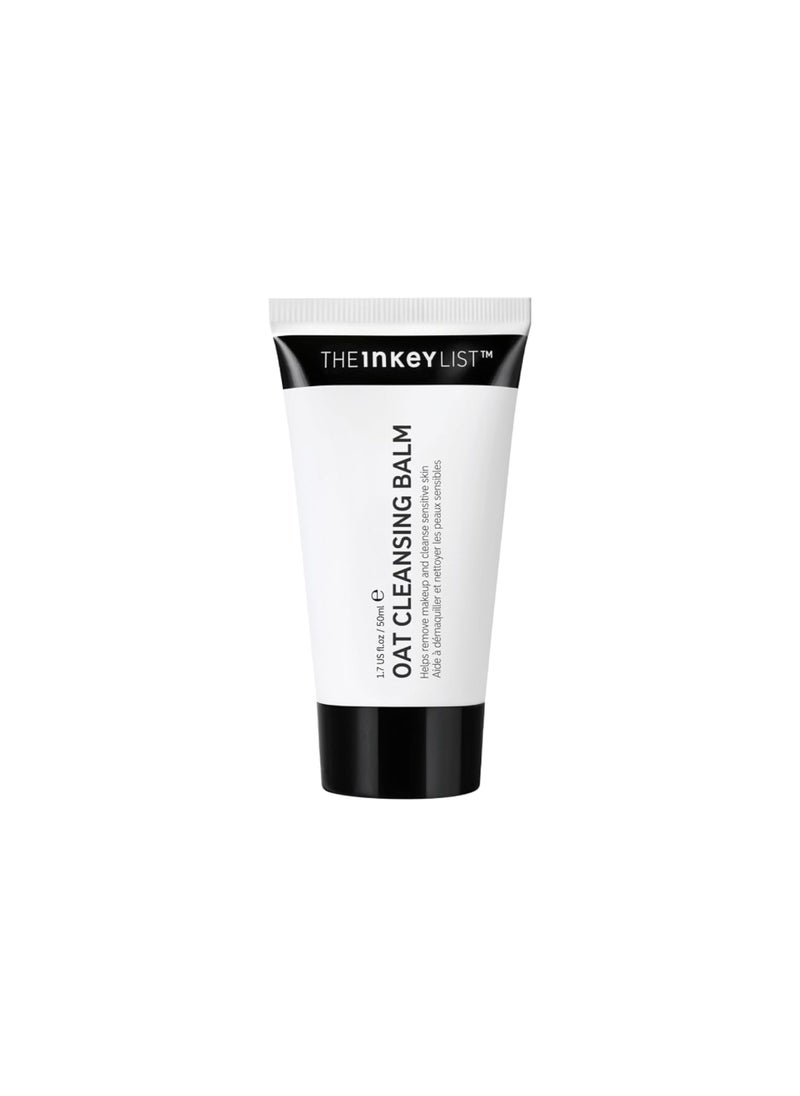 The Inkey List The INKEY List Mini Oat Cleansing Balm, Rich Balm Removes Makeup and Impurities, Reduces Redness, Travel Size, 1.69 Fl Oz each 