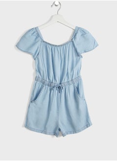 Kids Front Tie Playsuit