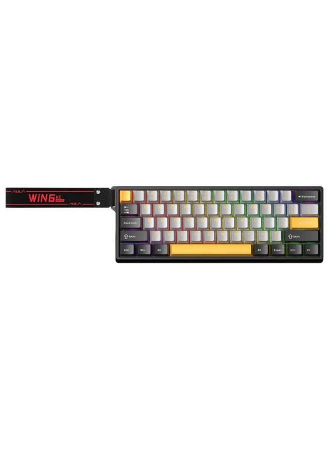 أولا Aula WIN60 He Max 60 Wired Magnetic Keyboard 1020 g
