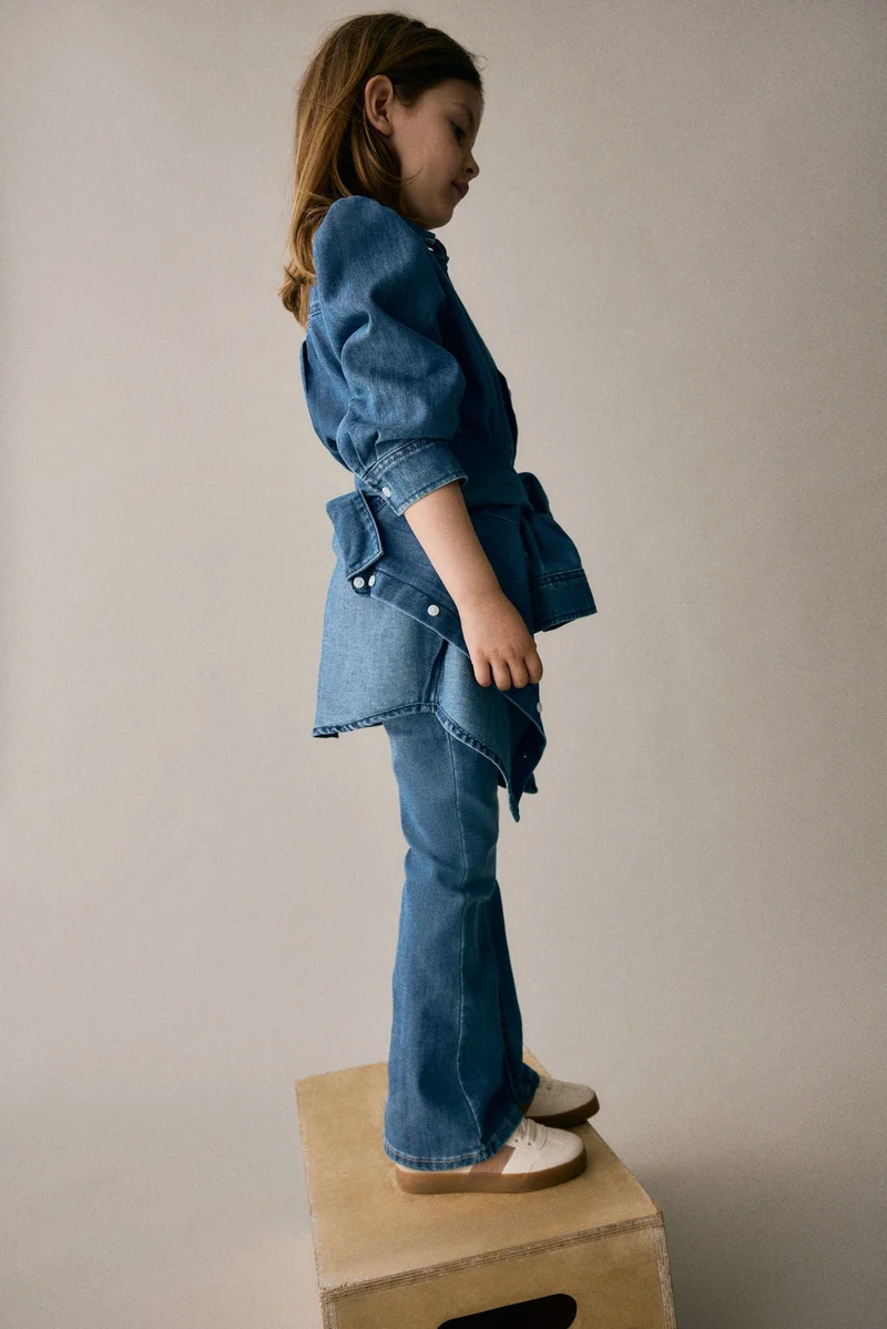 H&M Superstretch Flared Leg Jeans