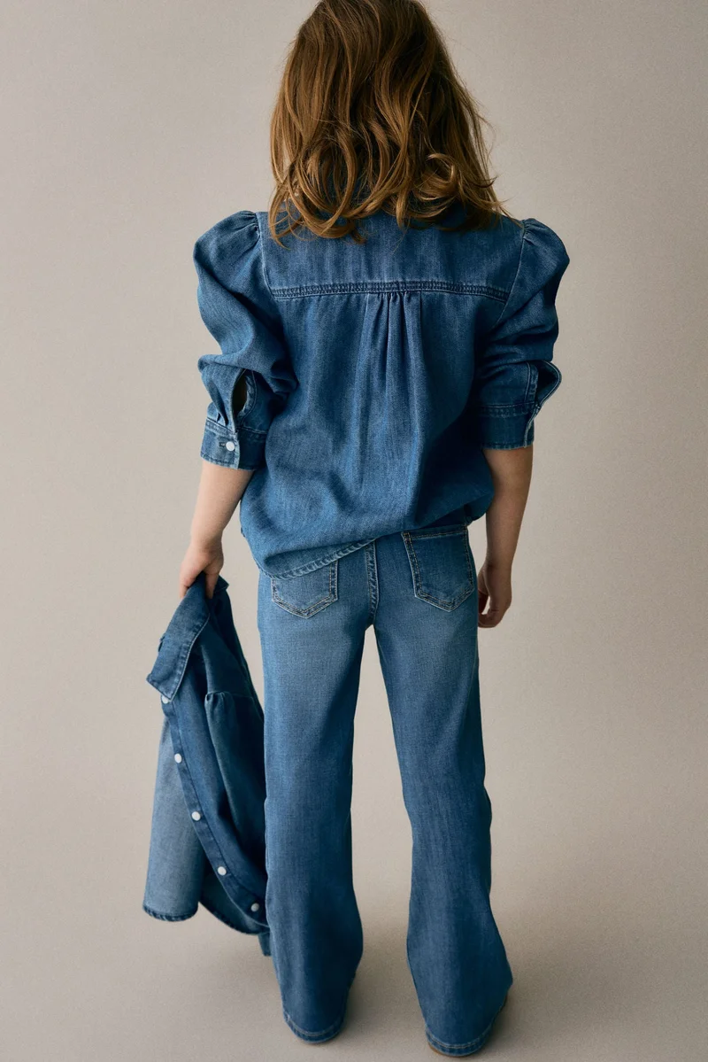 H&M Superstretch Flared Leg Jeans