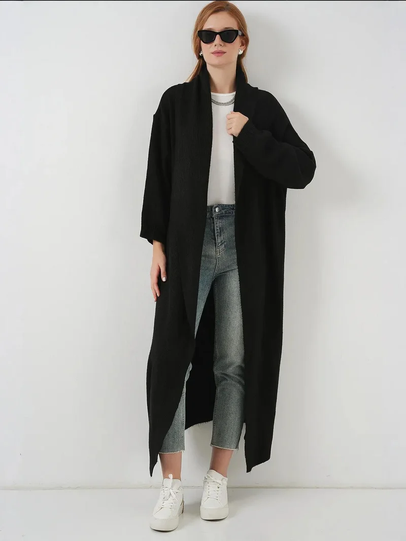 بيغ دارت كارديجان طويل مفتوح من الأمام