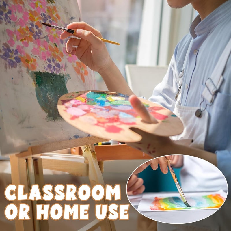 TecUnite 60 Sheets Watercolor Paper Pad Bulk Art White Cold Press Painting Paper for Artist Watercolorist Drawing(9 x 6 Inch,Cold Press) - Image 4