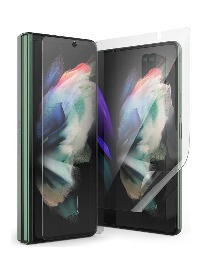 NIBEMINENT Screen Protector for Samsung Galaxy Z Fold 3 (2021) Clear  - Image 1