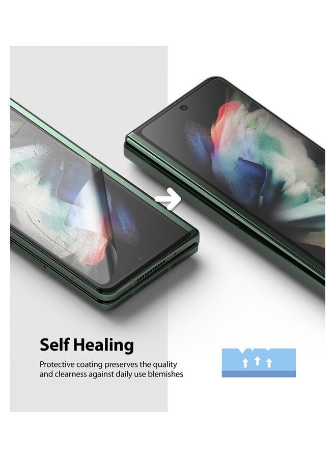 NIBEMINENT Screen Protector for Samsung Galaxy Z Fold 3 (2021) Clear  - Image 2