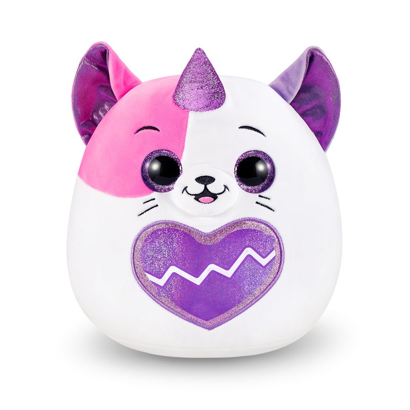 Rainbocorns Eggzania Surprise Mania Series 1 (Kitten) by ZURU, Collectible Plush Stuffed Animal, 5 Mini Eggs, Stickers, DIY Jewelry, Slime, Ages 3+ for Girls, Children - Image 4