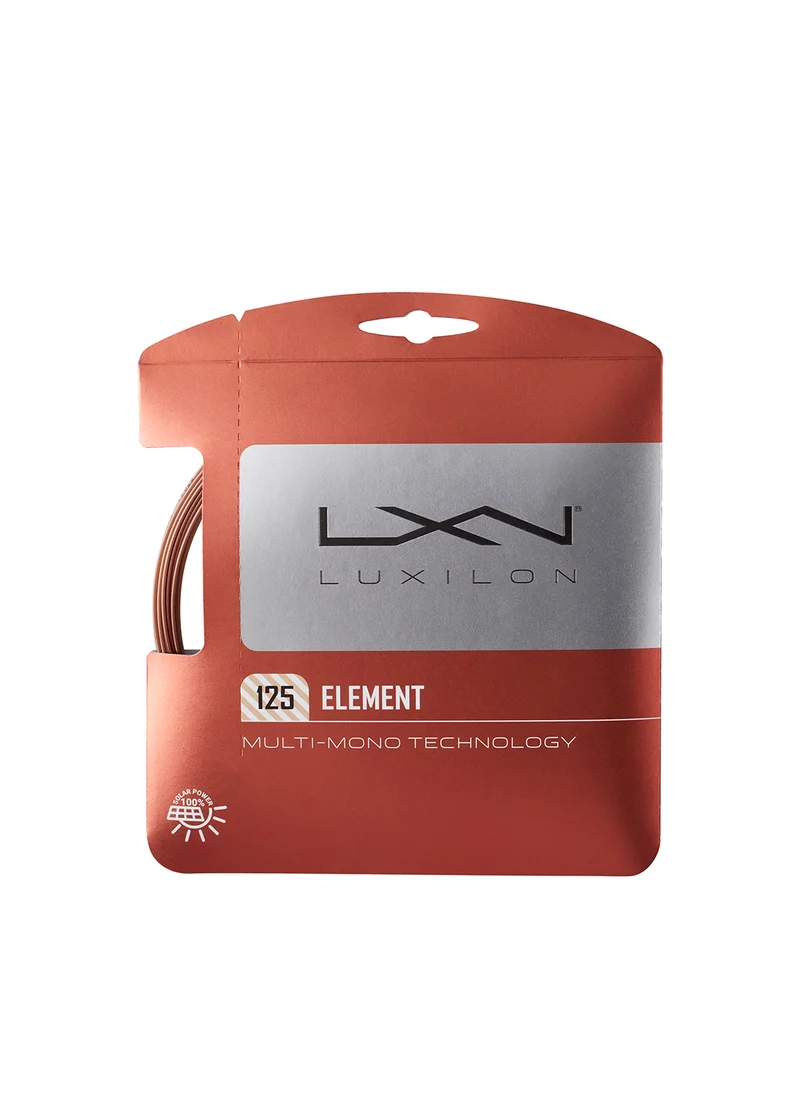 Wilson Element 125 Bronze Tennis String - Set 40ft. ( 12.2m), String Gauge : 16 (1.25mm)