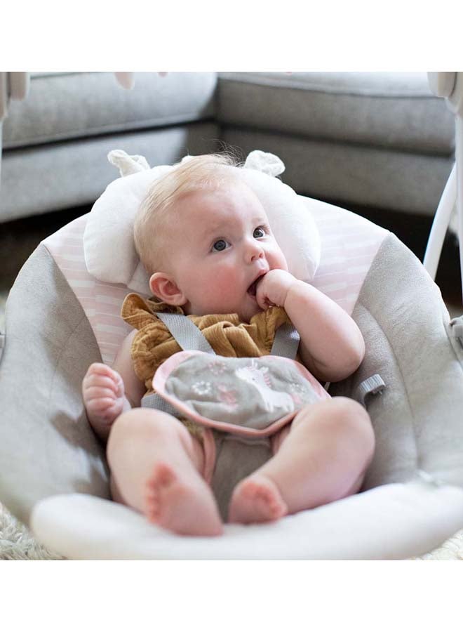 ingenuity Comfort 2 Go Portable Swing - Flora the Unicorn - Image 4