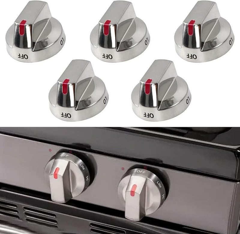 Samsung Gas Stove Knobs 5Pcs Set DG64 00472A 00473A 00347A 00347B 2025 New - Image 4