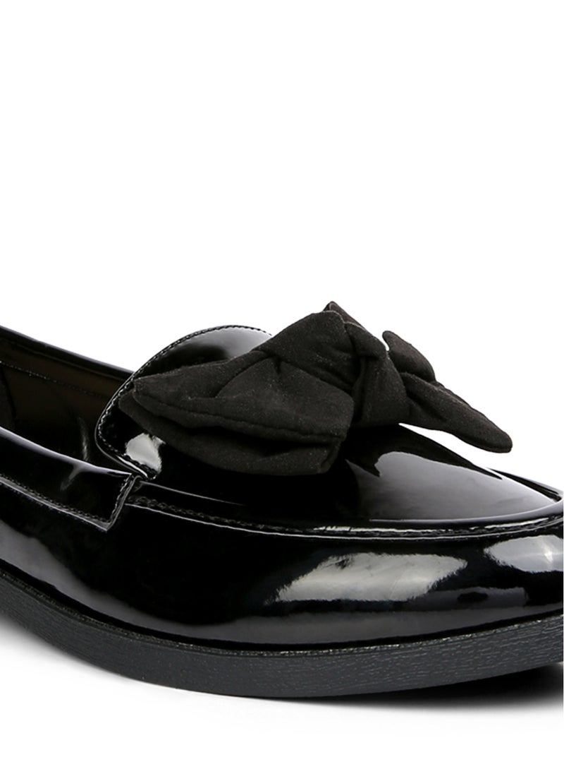 Black Bow-Tie Loafers - pzsku/ZCCD32BC95F8A0701F34CZ/45/_/1727430304/68002678-a99a-48d1-8626-3510c22bbd4b