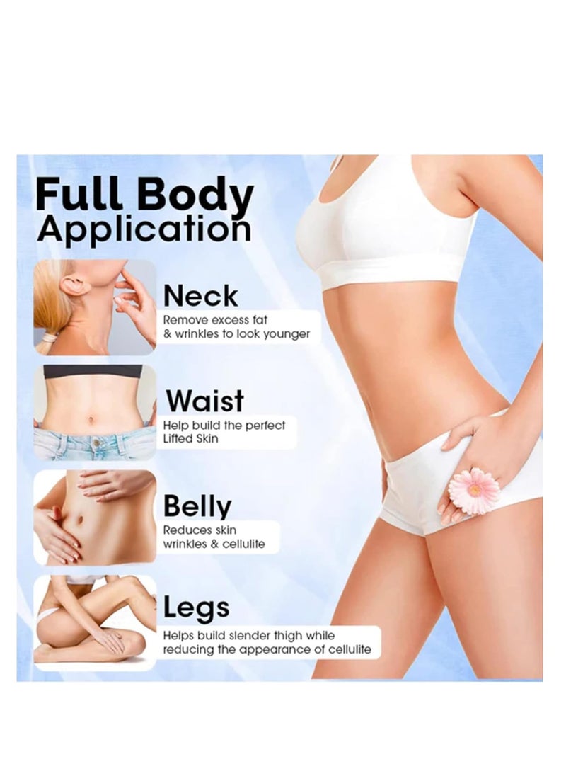 ماركة غير محددة Collagen Essence Firming Patches for Legs - Tightening and Lifting Tape to Reduce Fine Lines and Wrinkles, Anti-Cellulite Skin Firming Stickers (30 Pcs)  - Image 3