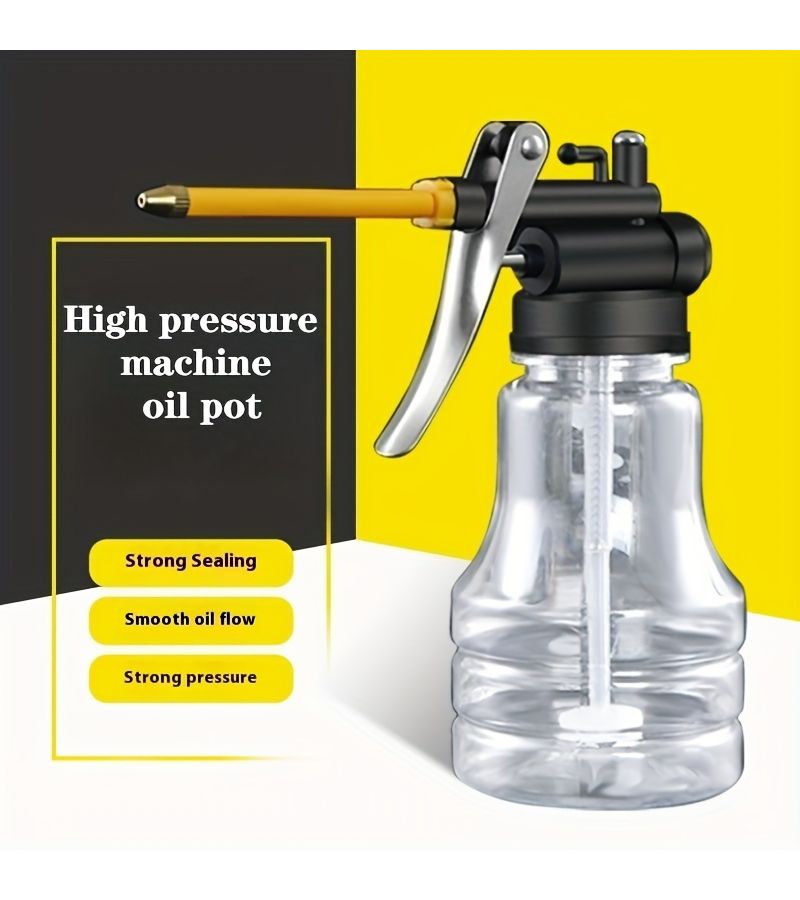 High Pressure Oil Bottle With Copper Nozzle Long Spout Container And Straight Spout Container - Image 3