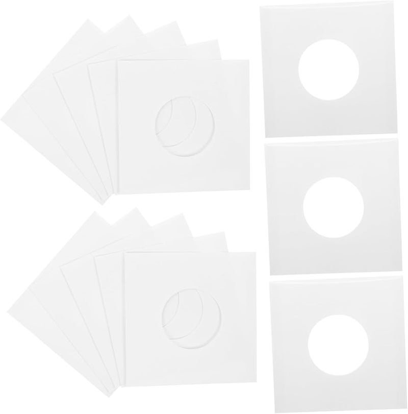 PRETYZOOM 20 Pack Standard Record Sleeves Storage Bags with Air Circulation - Image 2