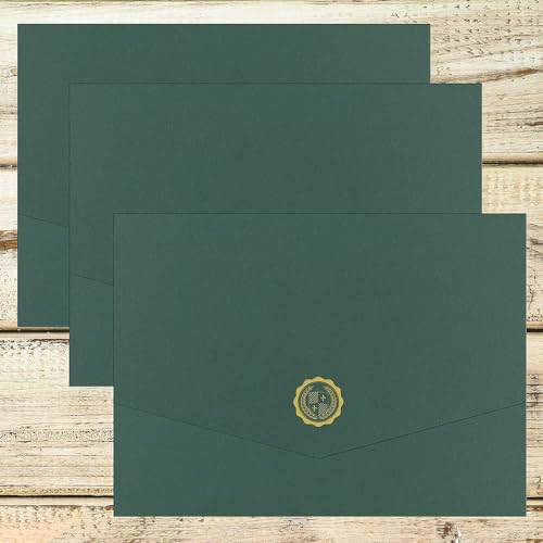 Great Papers! Hunter Emblem Tri-Fold Certificate, 12 x 9.375 Inches, 5 Count (20103780) - Image 2