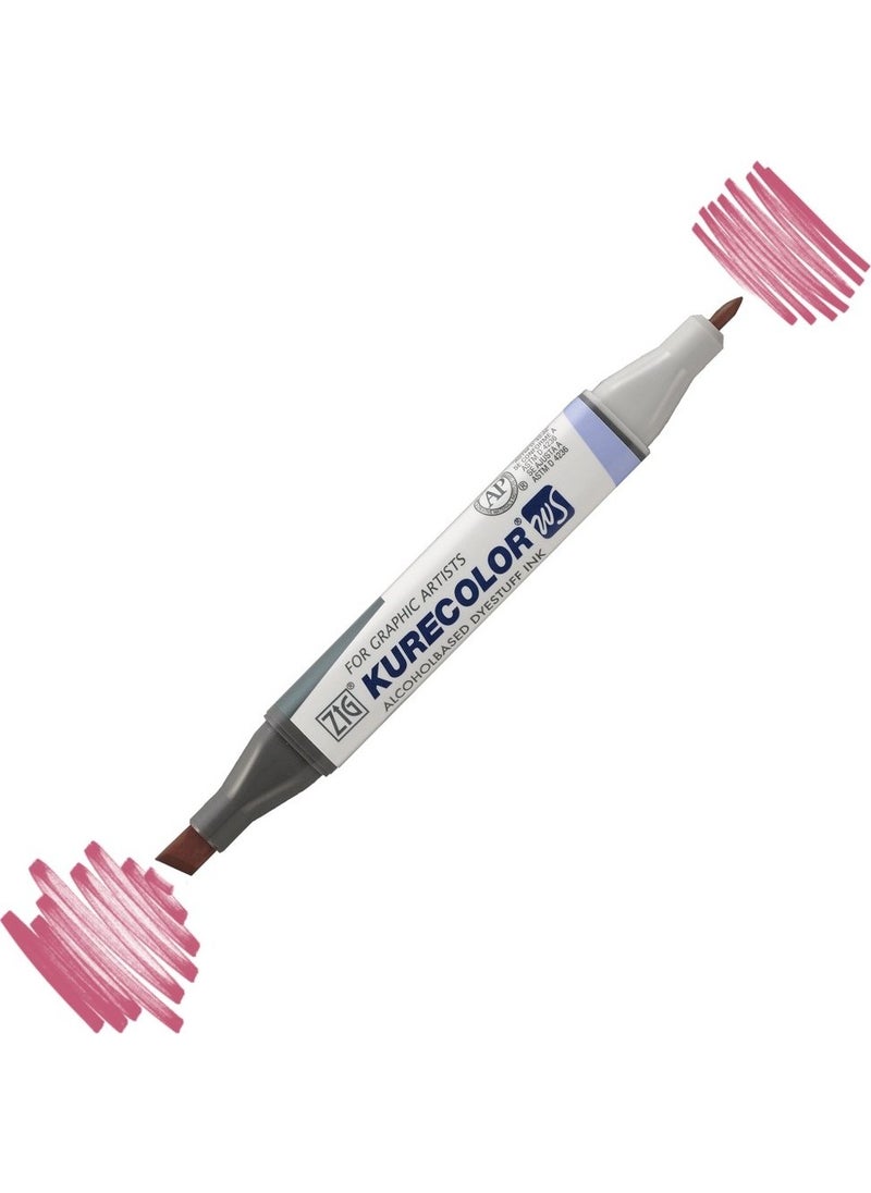 Zig Kurecolor KC3000 Twin S Marker Pen 262 Pale Rose  - Image 1