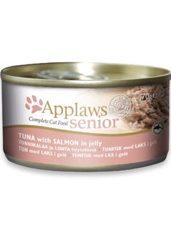 Applaws 10PC Cat Senior Tuna w/ Salmon in Jelly Tin 70G  - Image 2