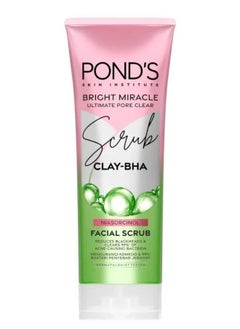 Pond's Bright Miracle Ultimate Pore Clear Facial Scrub 100g 