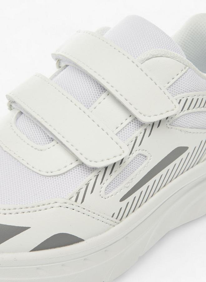 LBL by Shoexpress Boys Panelled Sports Shoes With Hook And Loop Closure - Image 4