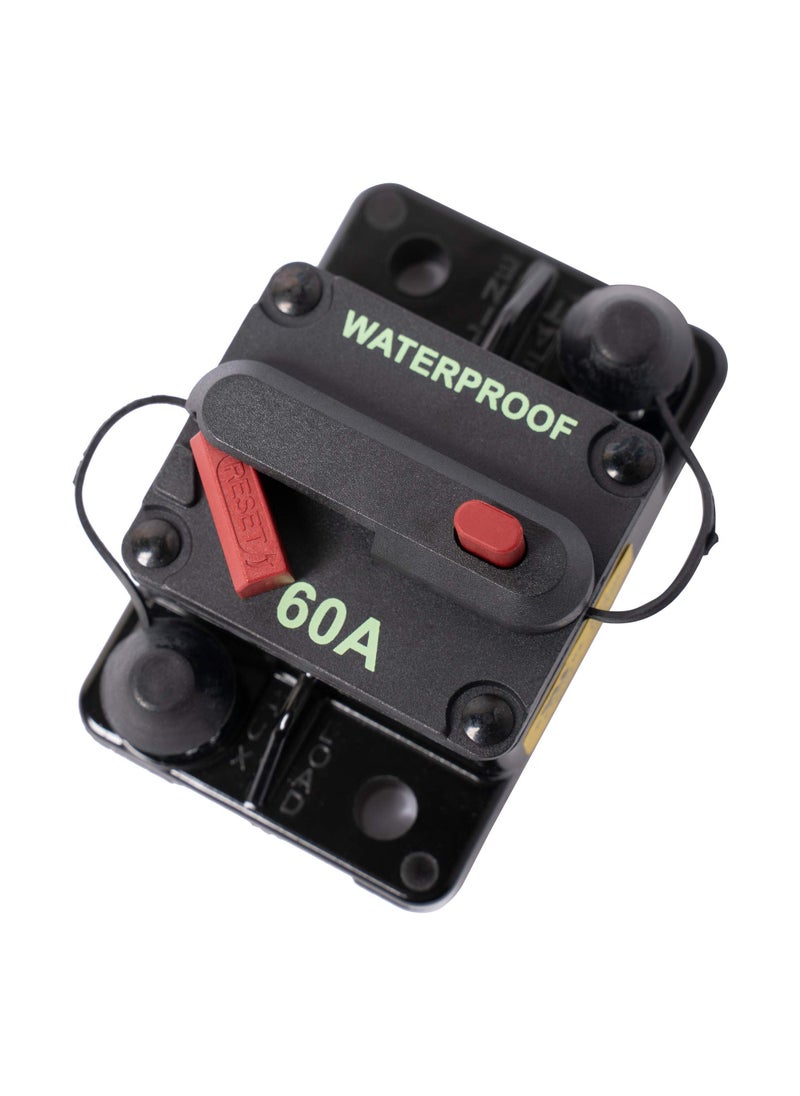 Newport Newport Waterproof 60 Amp Premium Circuit Breaker for Trolling Motor  - Image 2