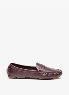Le Confort Women Textured Slip-On Moccasins  - Image 3