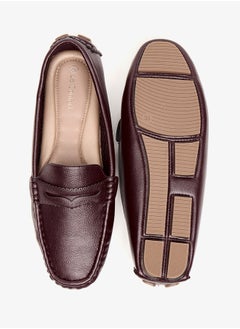 Le Confort Women Textured Slip-On Moccasins  - Image 4