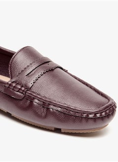 Le Confort Women Textured Slip-On Moccasins  - Image 5