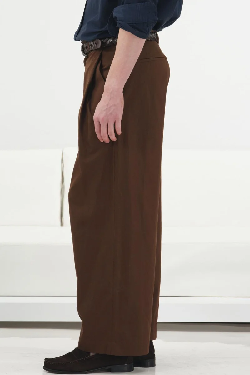 Giesto Walnut Brown GIESTO Tailored Suit Pants for Men | Best Price UAE