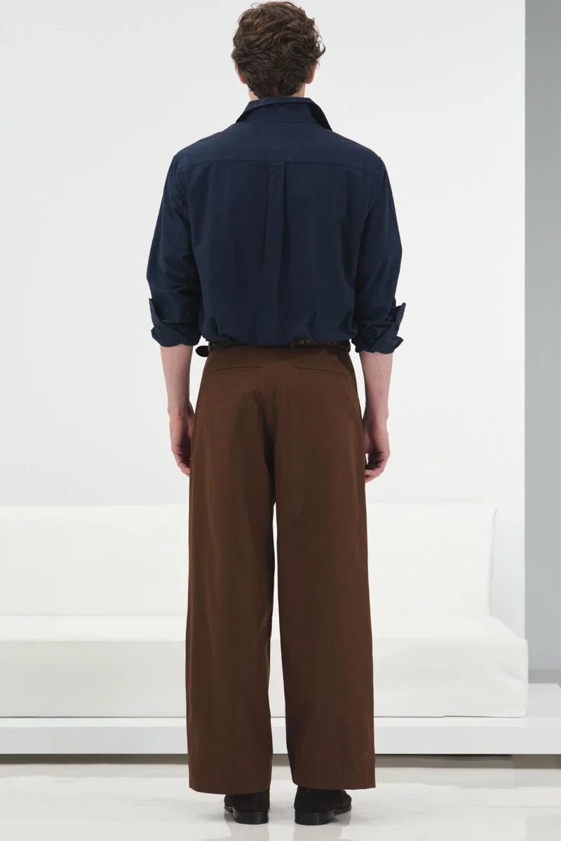 Giesto Walnut Brown GIESTO Tailored Suit Pants for Men | Best Price UAE